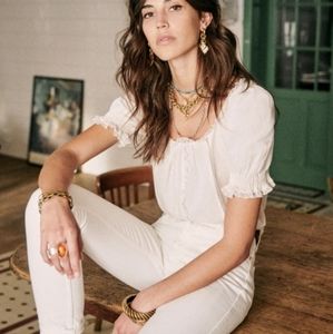 Sezane Frances Blouse